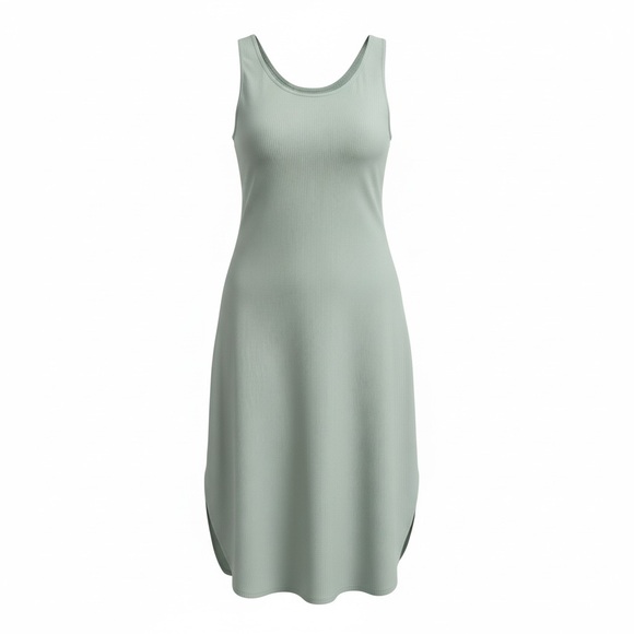 Chris and Carol Sleeveless Maxi Dress sage green 3xl - Picture 4 of 6